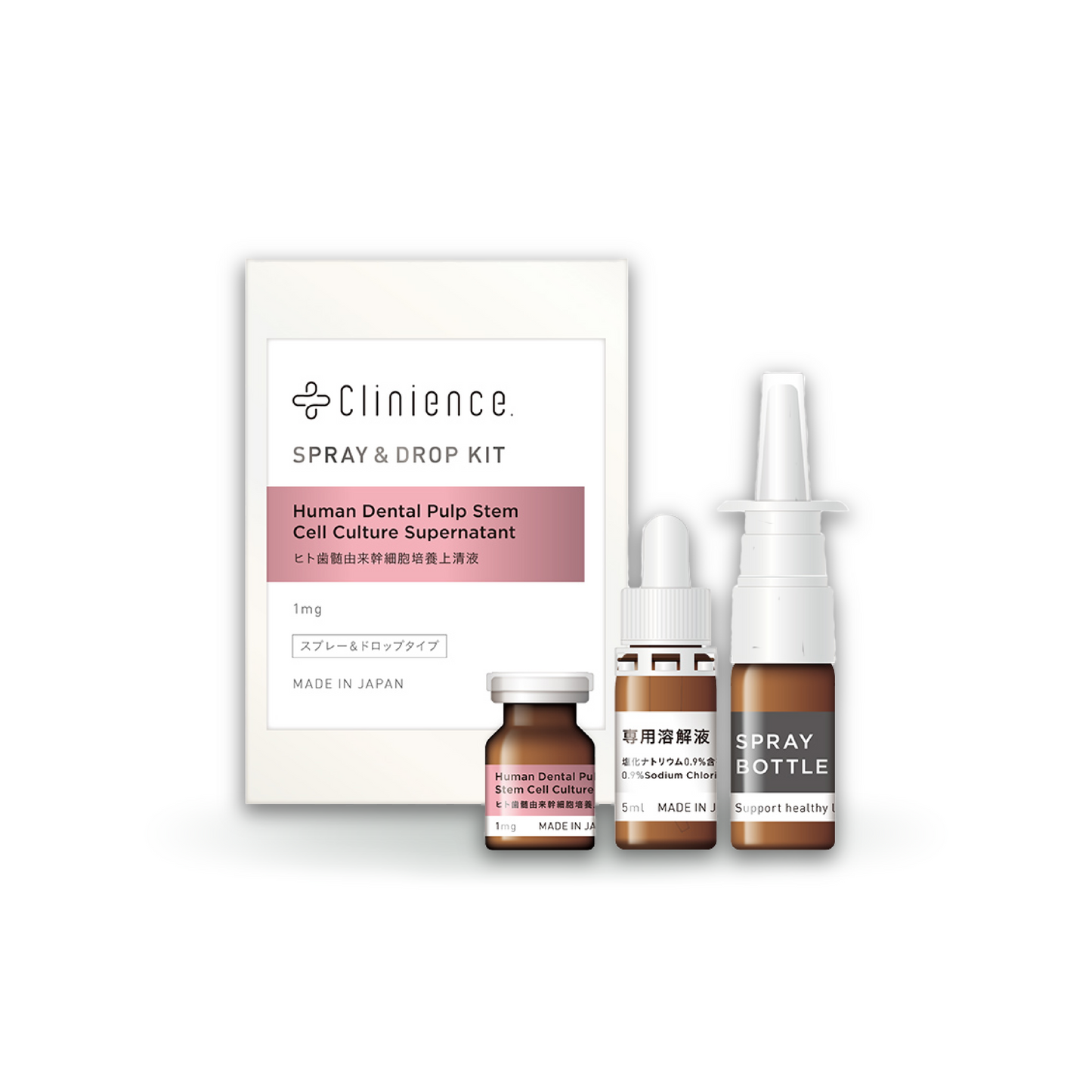 Clinience.スプレー&ドロップキット(歯髄)